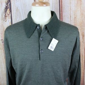 Bullock & Jones Men’s Shirt Large New Long Sleeve